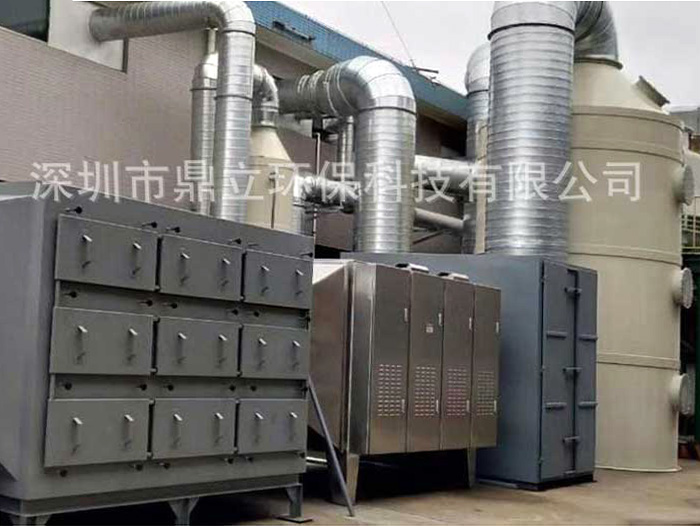 UV光解（jiě）催化低溫等離子淨化器工程