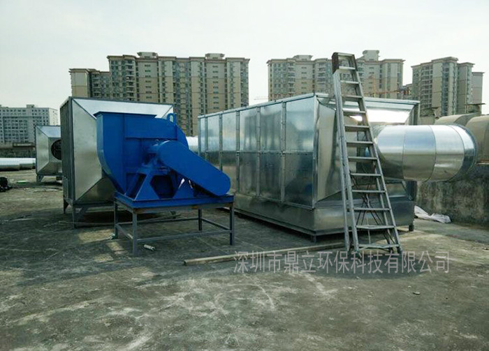 深圳（zhèn）市瑞（ruì）益防火（huǒ）建材有限公司有機廢氣塔成功案例（lì）
